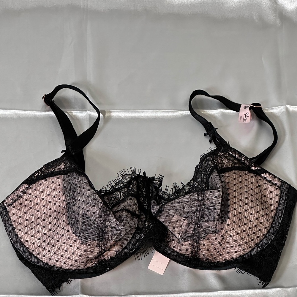 Victoria's Secret Black Lace Bra Intimates
